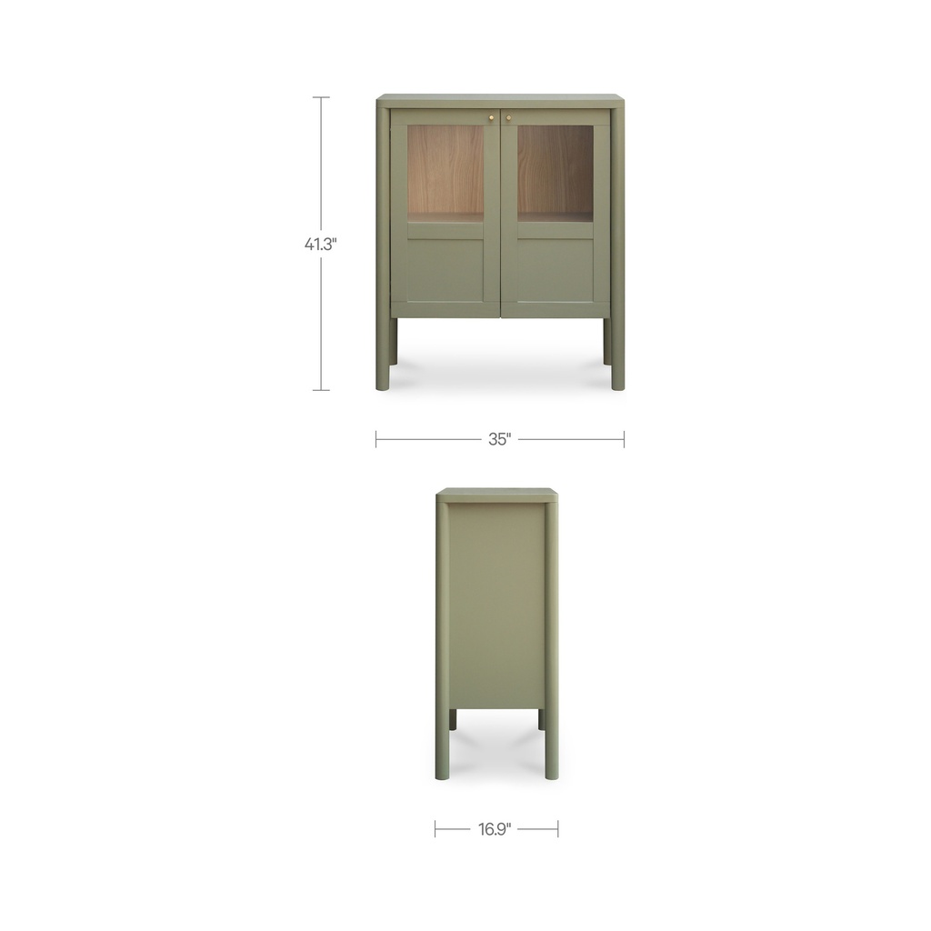 Hannah Cabinet Green - 8