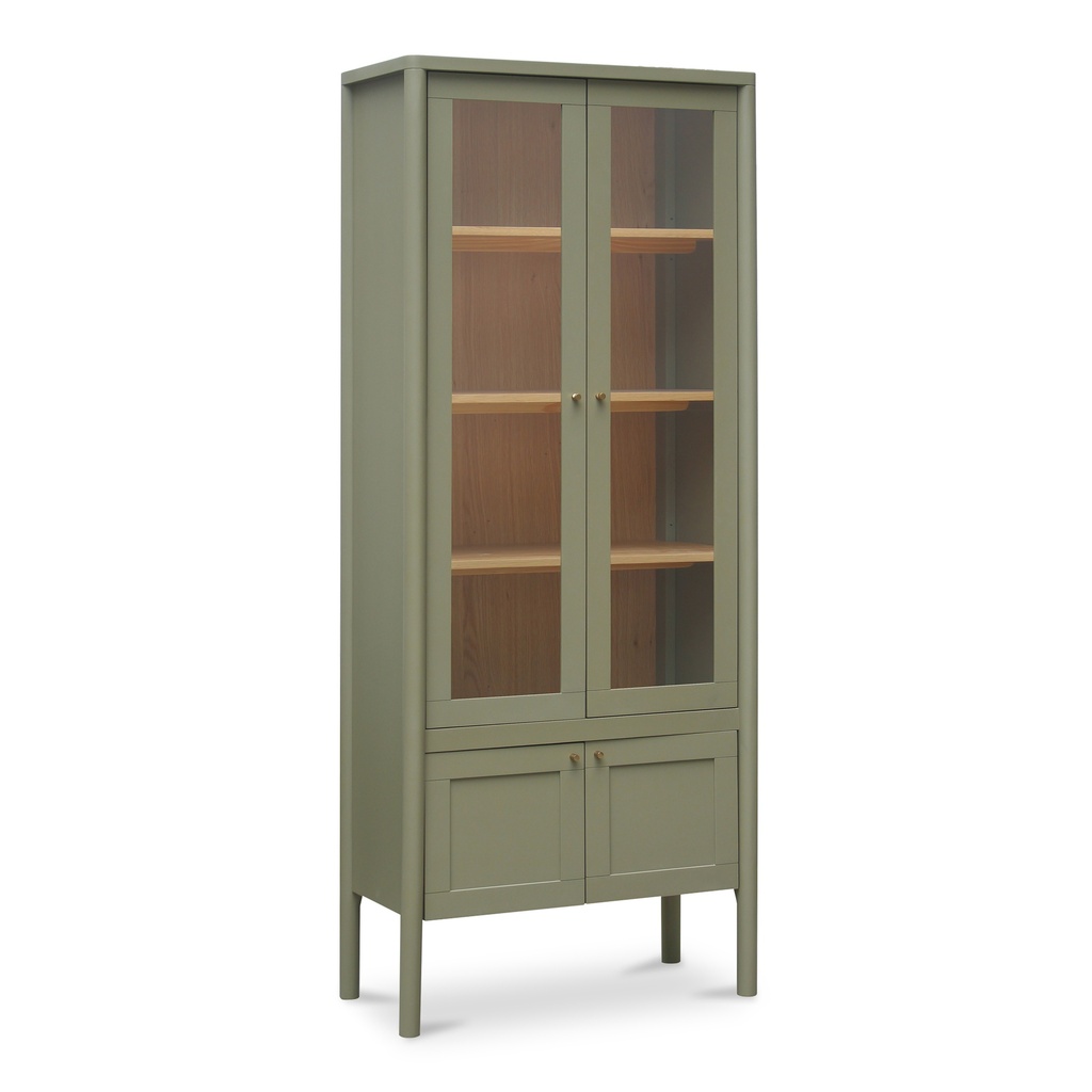 Hannah Tall Cabinet Green - 1