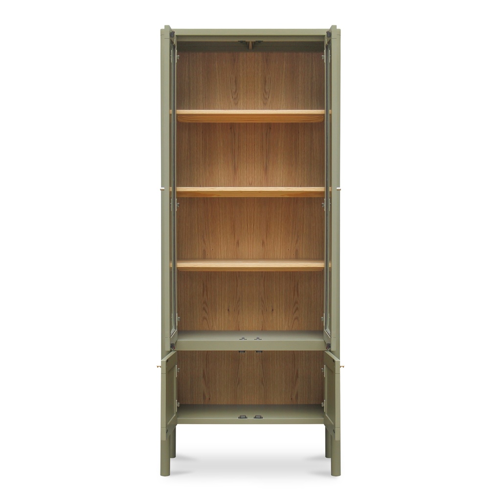 Hannah Tall Cabinet Green - 3