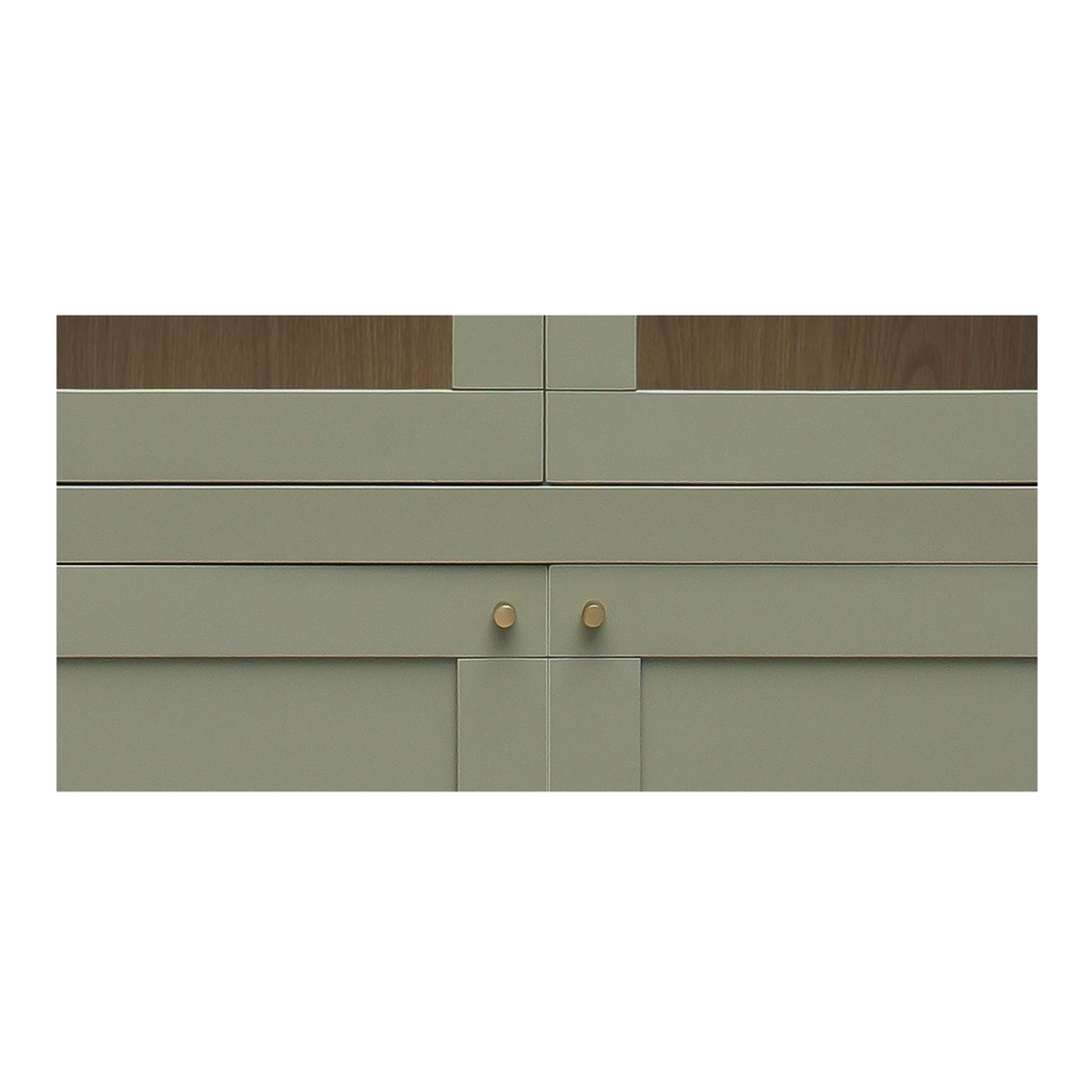 Hannah Tall Cabinet Green - 5