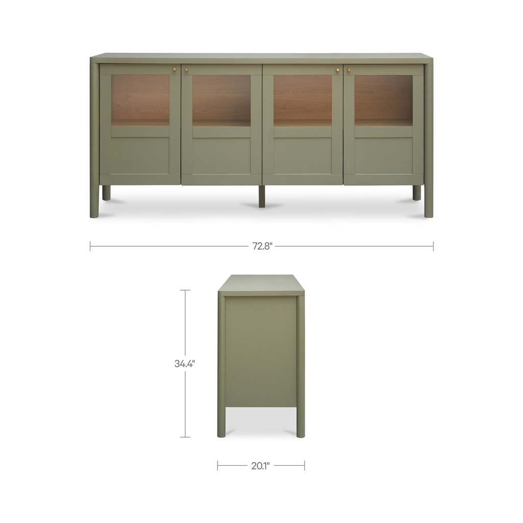 Hannah Sideboard Green - 8