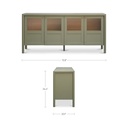 Hannah Sideboard Green - 8