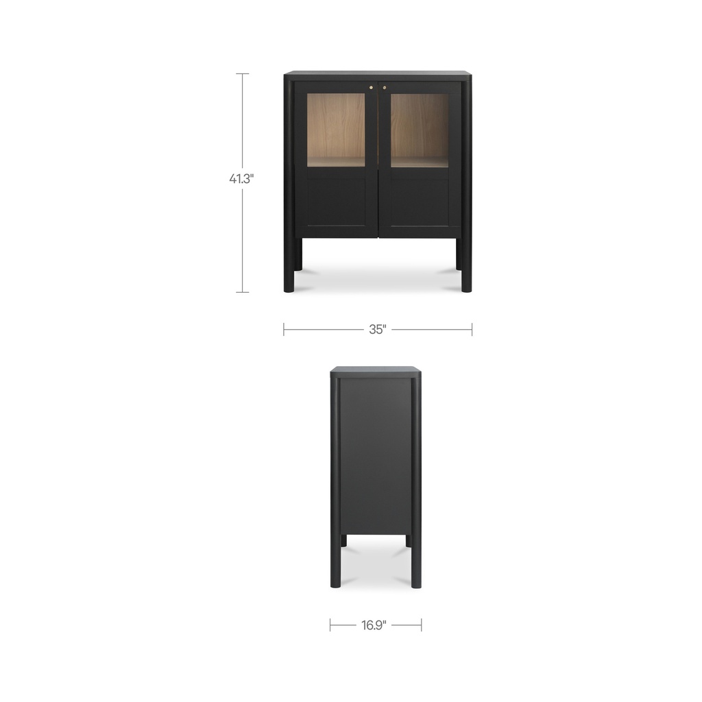 Hannah Cabinet Black - 7