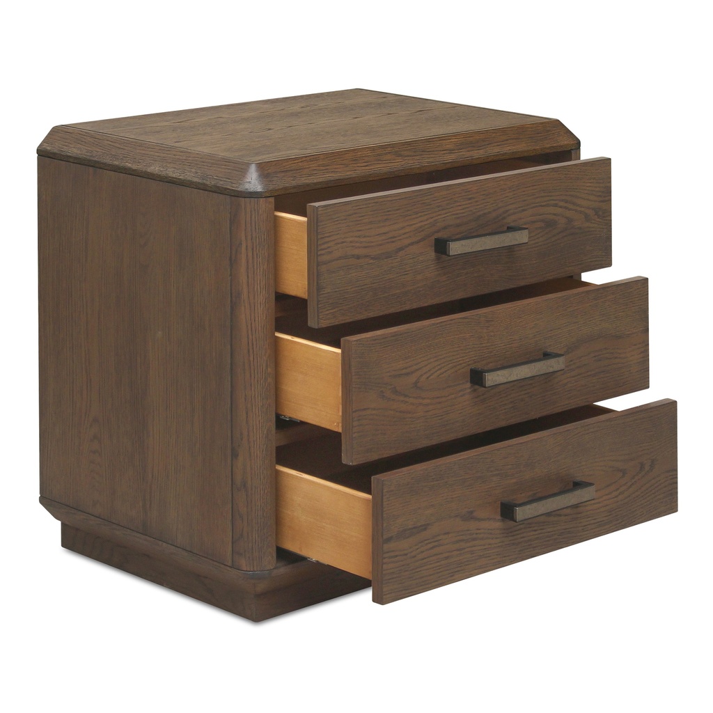 Caleb Nightstand Brown - 1