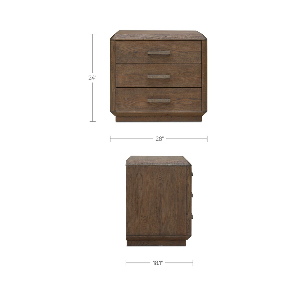 Caleb Nightstand Brown - 7