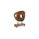 Saddler Sculpture Natural Acacia - 1