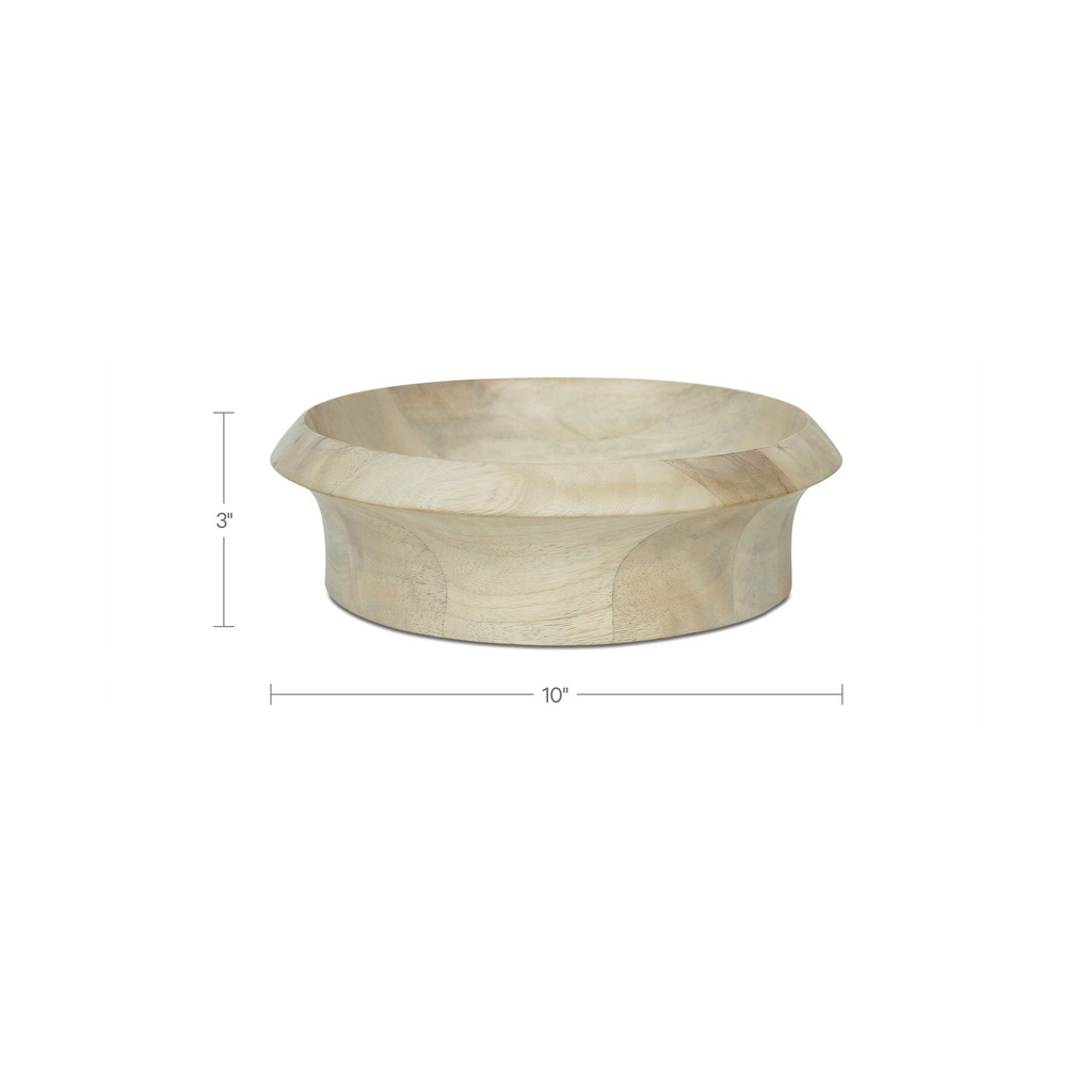 Olen Bowl White Wash - 6