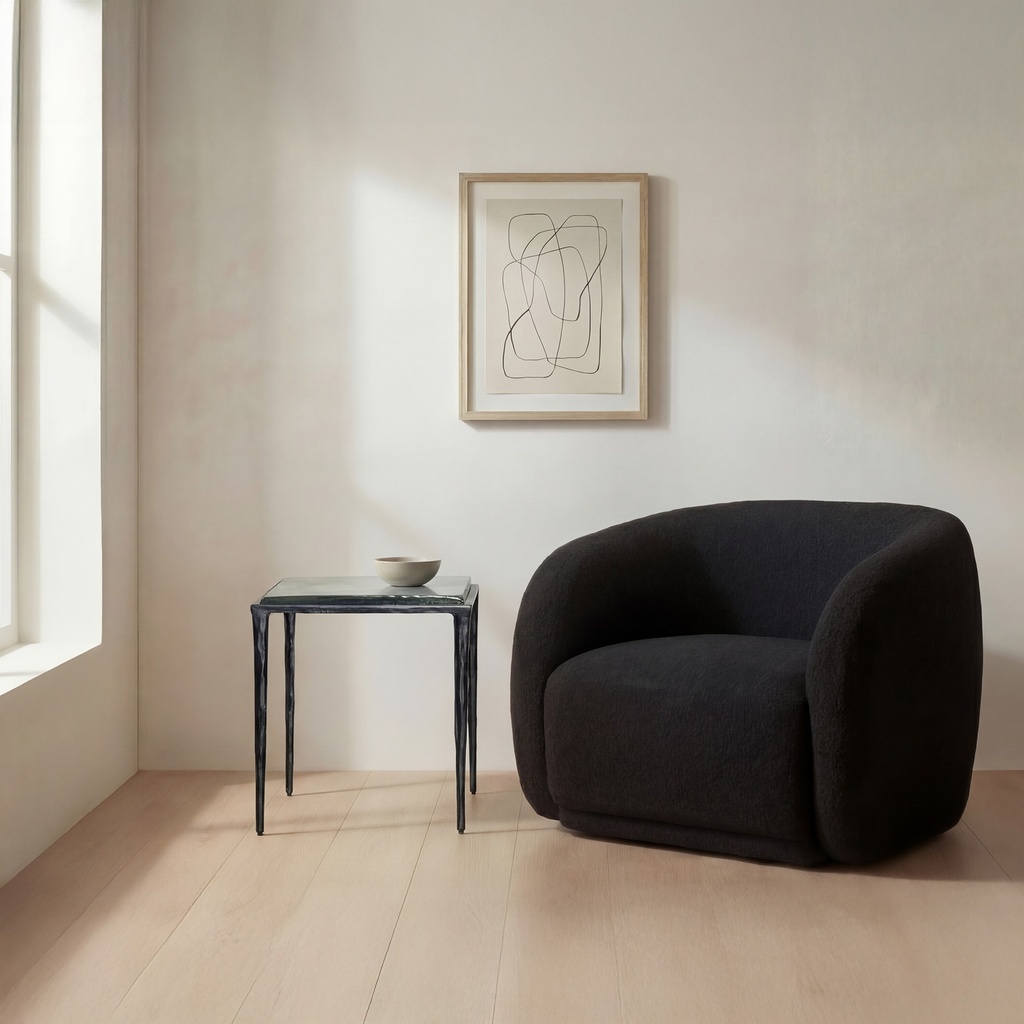 Mari Side Table Clear - 4