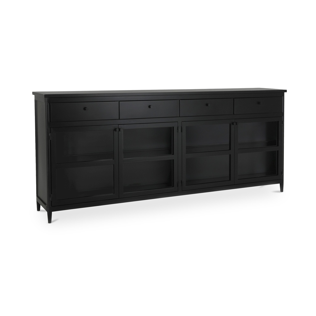 Henry Metal Sideboard Black - 1
