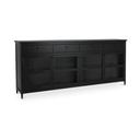 Henry Metal Sideboard Black - 1