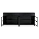 Henry Metal Sideboard Black - 3