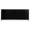 Henry Metal Sideboard Black - 4