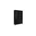 Henry Metal Tall Cabinet Black - 1