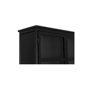 Henry Metal Tall Cabinet Black - 6