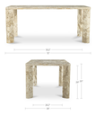 Segment Dining Table Panther Stone Beige - 11