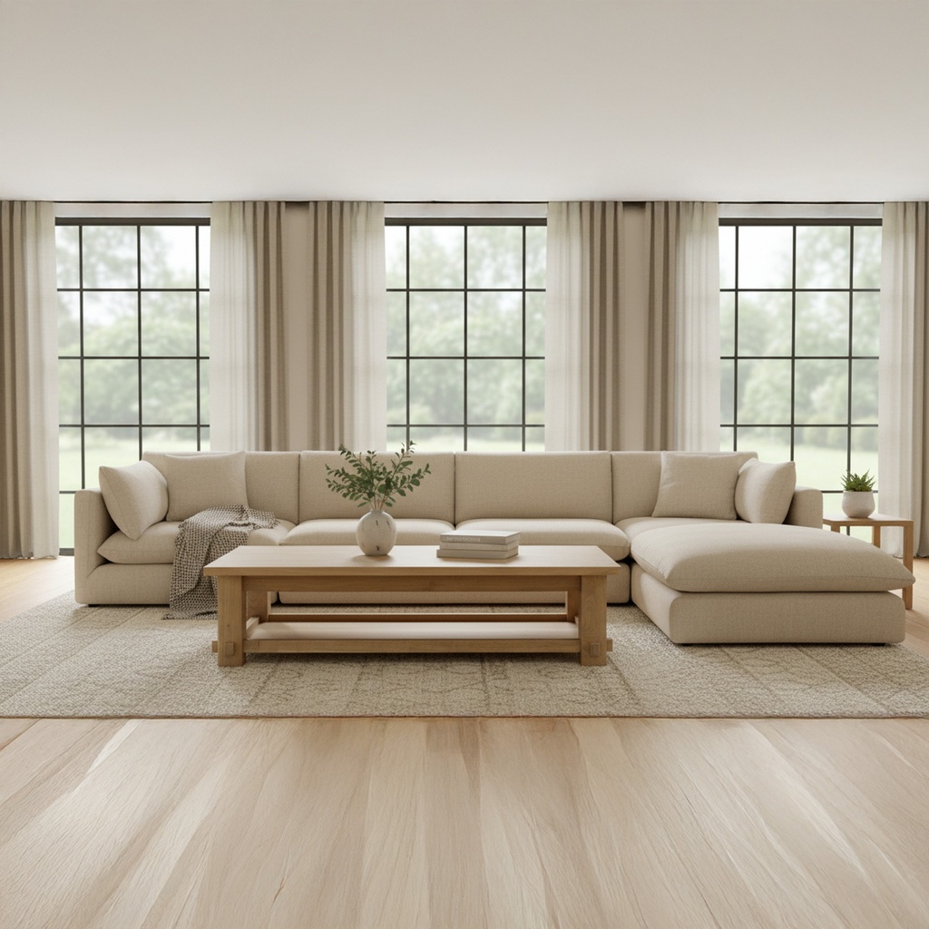 Morey Coffee Table Natural - 4