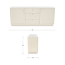 Nadine Sideboard Cream - 9