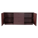 Nadine Sideboard Deep Burgundy - 3