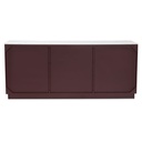 Nadine Sideboard Deep Burgundy - 4