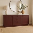 Nadine Sideboard Deep Burgundy - 9
