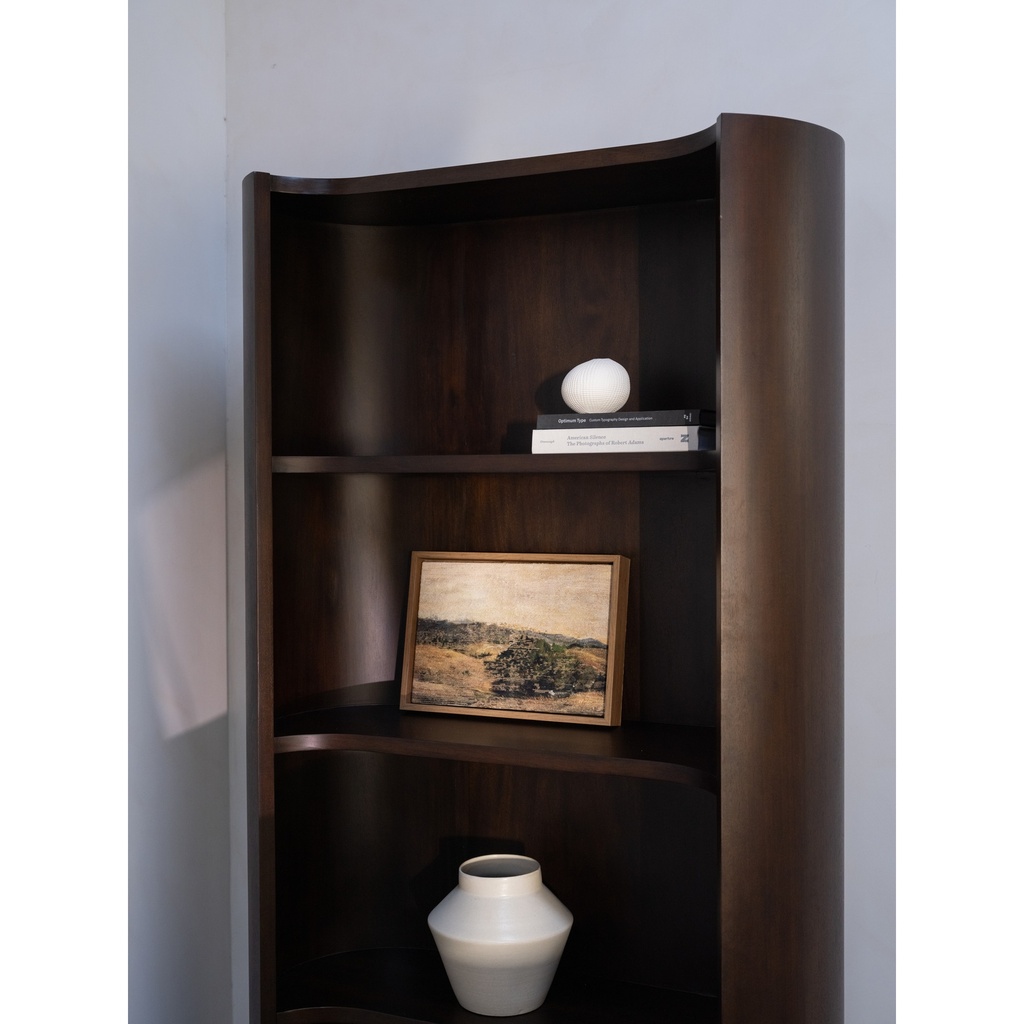 Nera Bookcase Brown - 8
