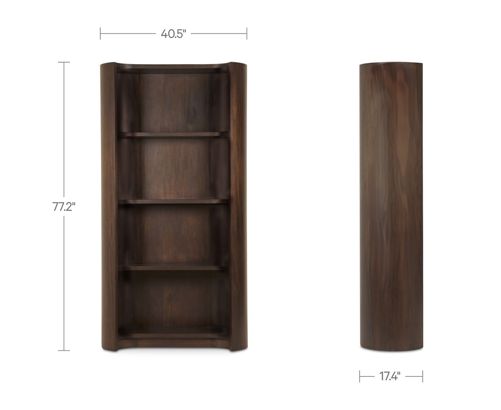 Nera Bookcase Brown - 13