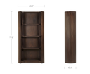 Nera Bookcase Brown - 13