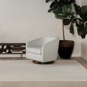 Oscy Swivel Chair Splashed White - 10