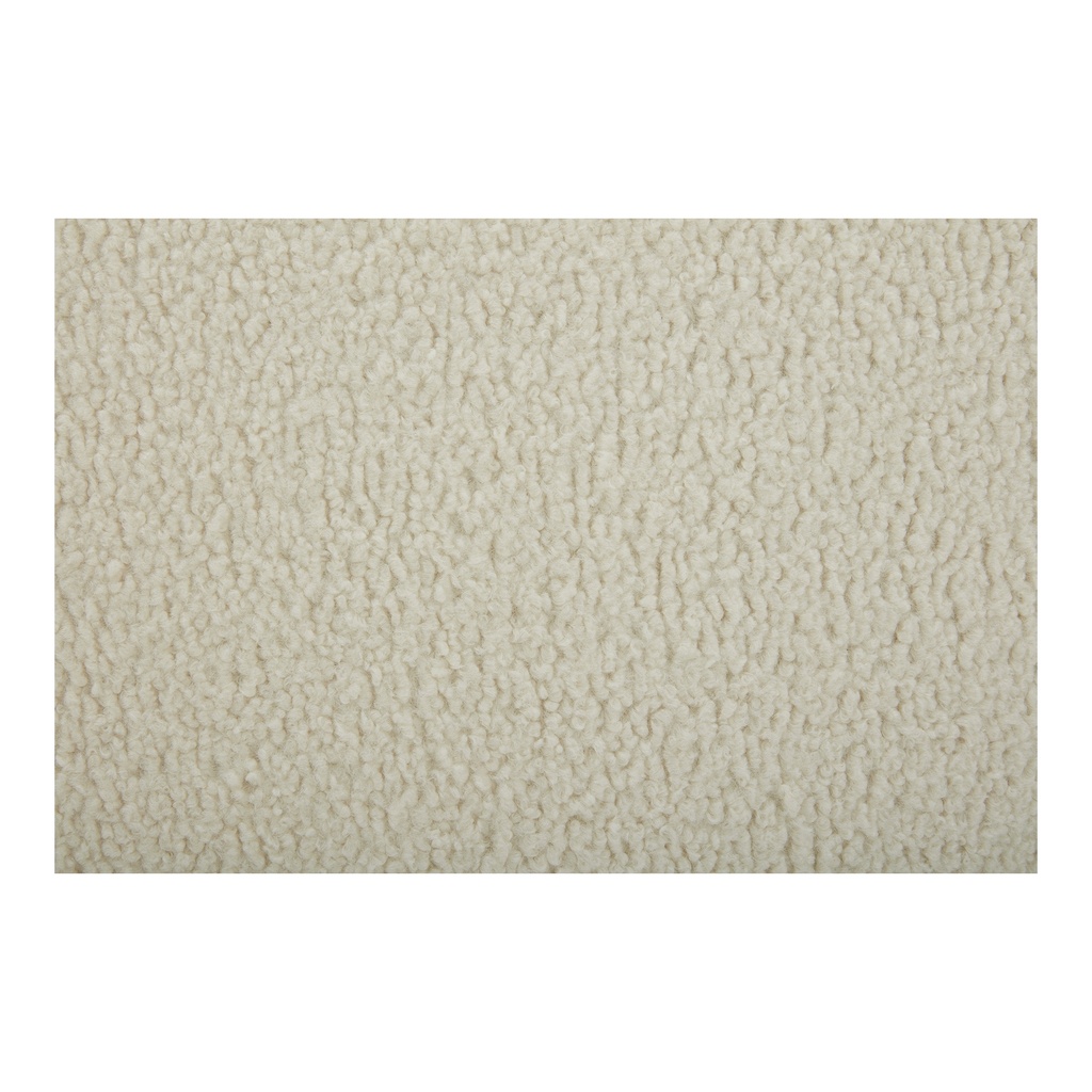 Oscy Swivel Chair Faux Shearling White - 7