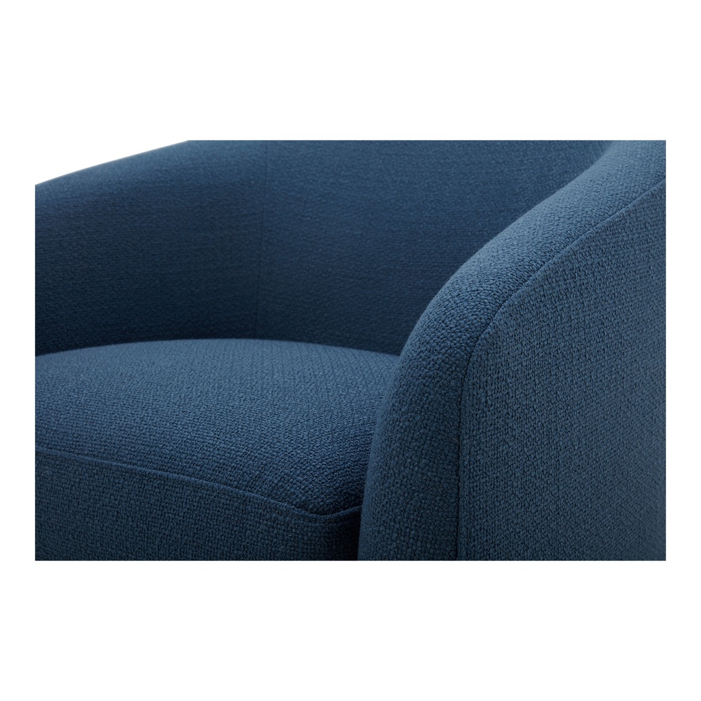 Oscy Swivel Chair Dark Atlantic - 5