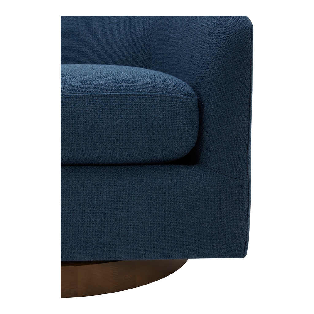 Oscy Swivel Chair Dark Atlantic - 6