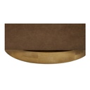 Oscy Leather Swivel Chair Tan - 7