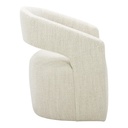 Barrow Rolling Dining Chair White Mist - 2