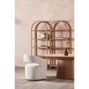 Barrow Rolling Dining Chair White Mist - 10