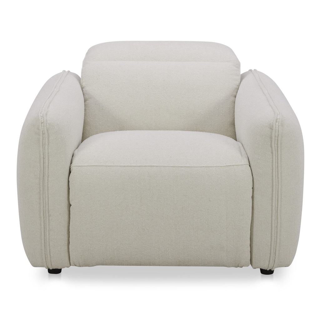 Eli Power Recliner Chair Warm White - 1