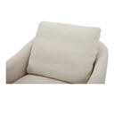 Linden Swivel Chair Soft Beige - 5