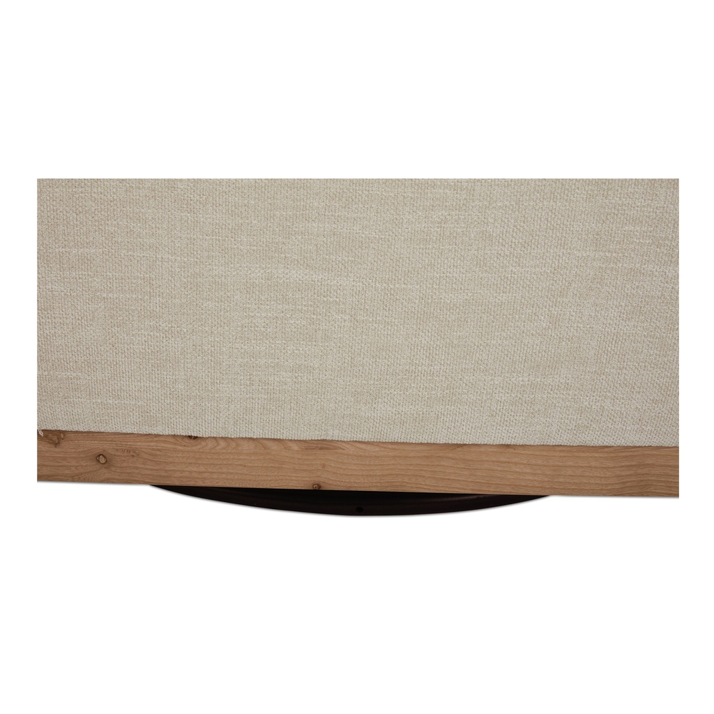 Linden Swivel Chair Soft Beige - 7