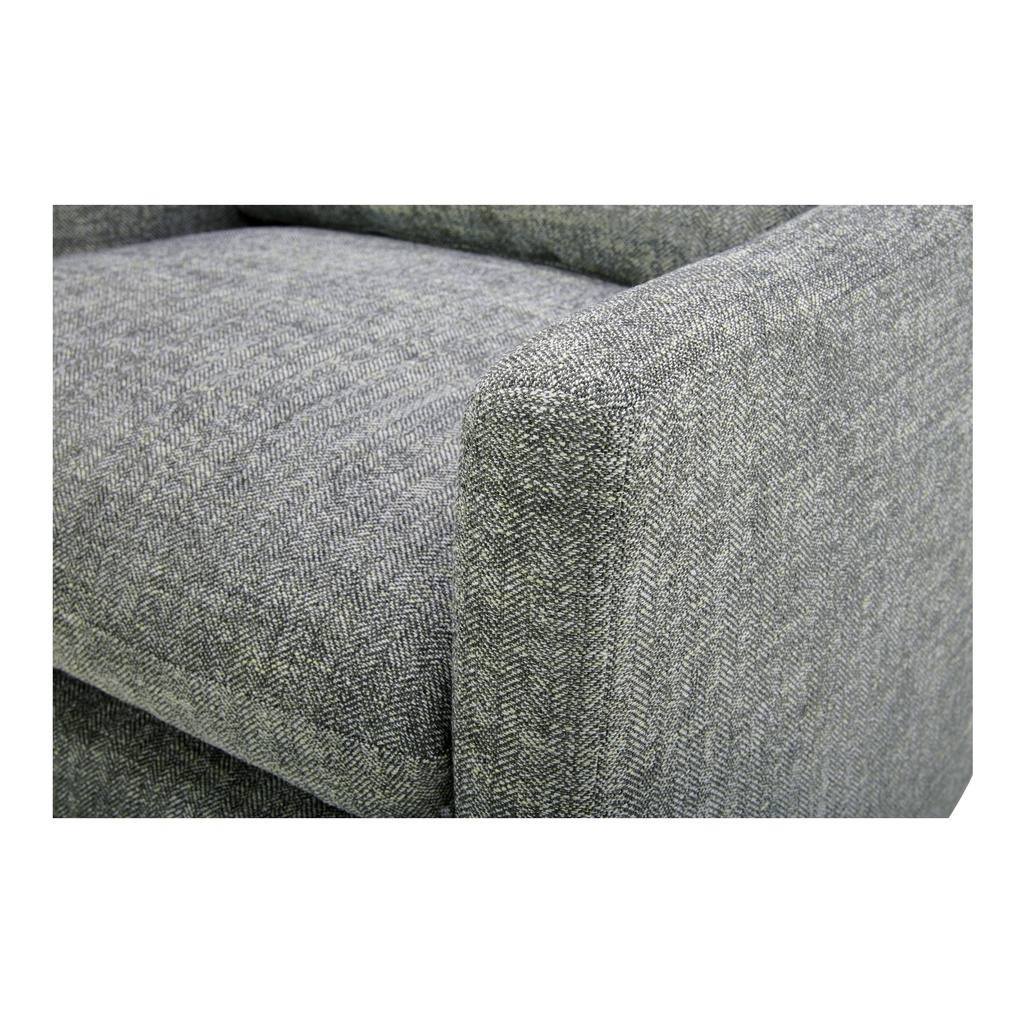 Linden Swivel Chair Slated Moss - 4