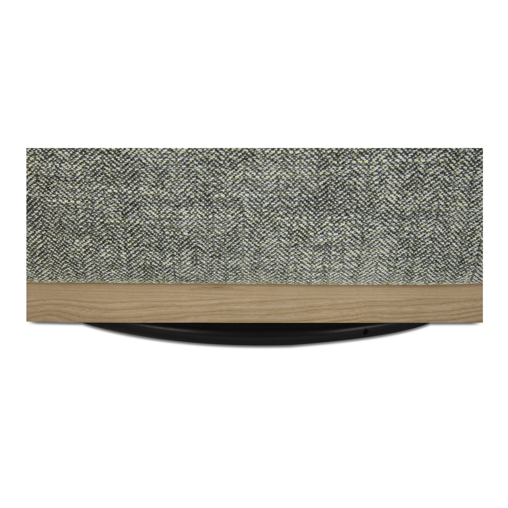 Linden Swivel Chair Slated Moss - 7