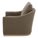 Linden Swivel Chair Soft Taupe - 2