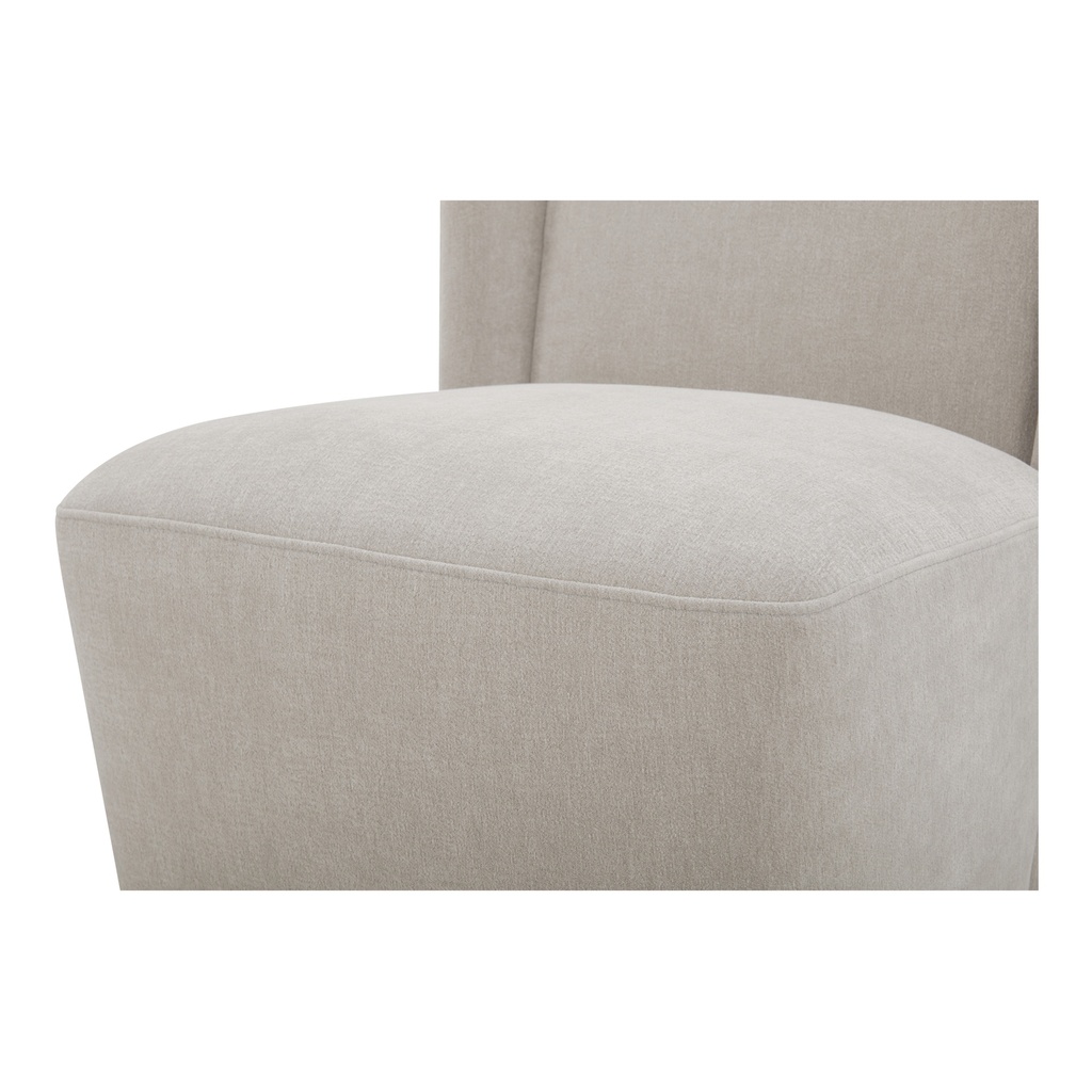 Cormac Rolling Dining Chair Warm Sand - 1