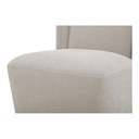 Cormac Rolling Dining Chair Warm Sand - 1