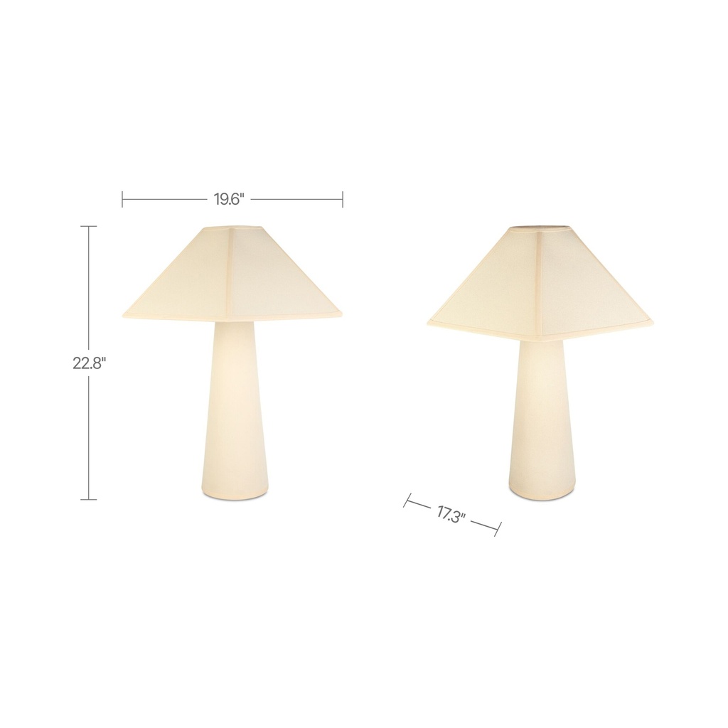 Gigi Table Lamp Cream - 4