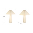 Gigi Table Lamp Cream - 4