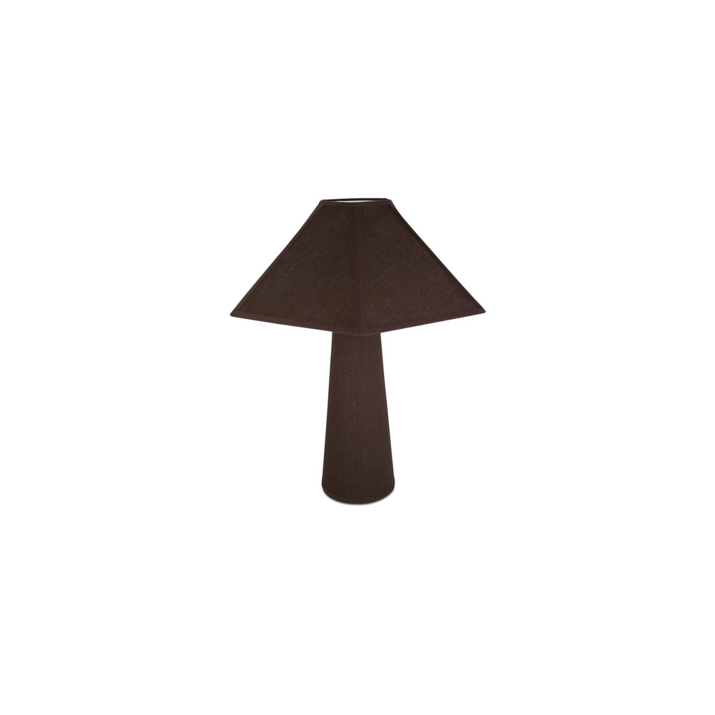 Gigi Table Lamp Dark Brown - 1