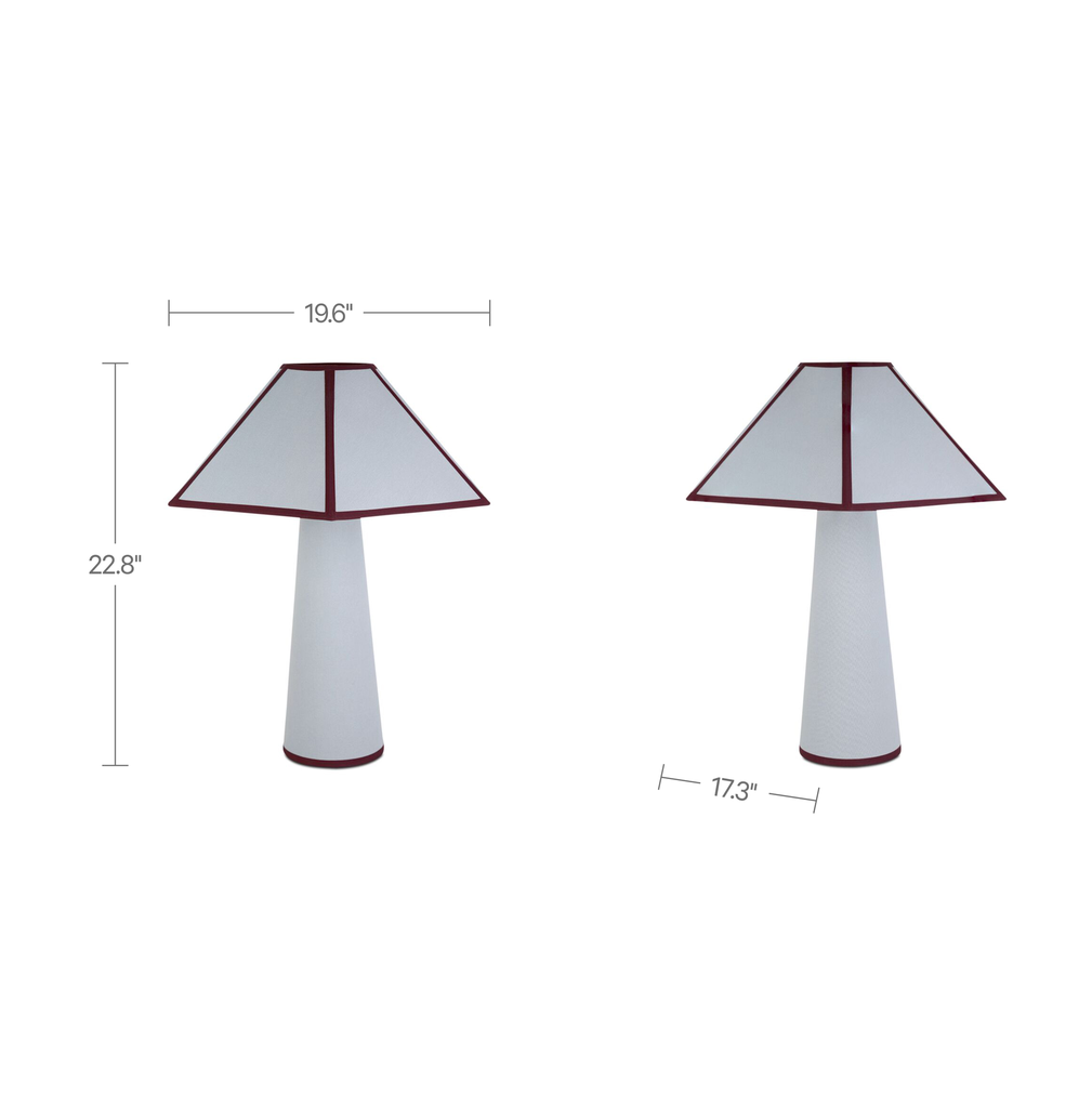 Gigi Table Lamp Light Blue - 4