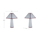 Gigi Table Lamp Light Blue - 4