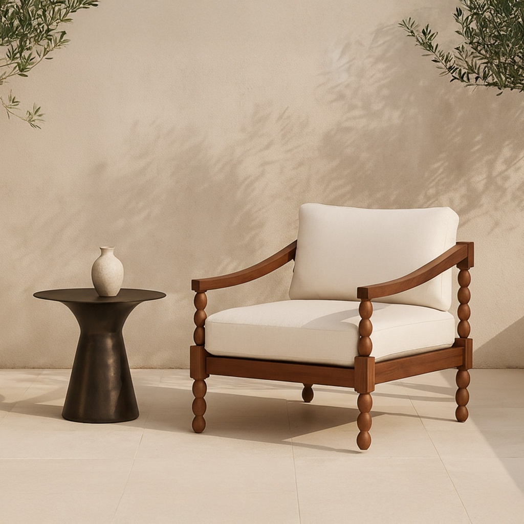 Bardo Outdoor Side Table Deep Bronze - 3