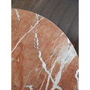 Sage Cafe Table Rosso Alicante Red Marble - 5