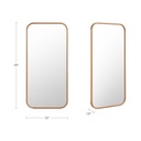 Kai Floor Mirror Oak - 5